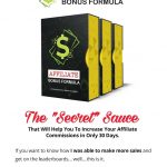 Affiliate Bonus Formula